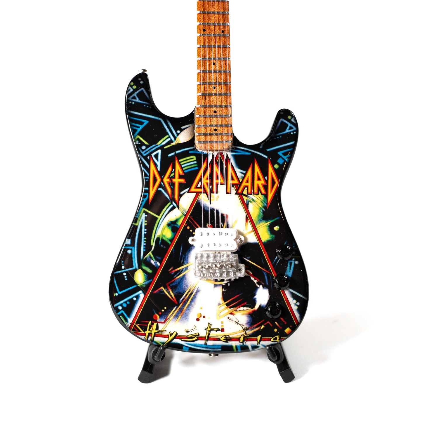 Def Leppard’s “Hysteria” Collectible Miniature Guitar