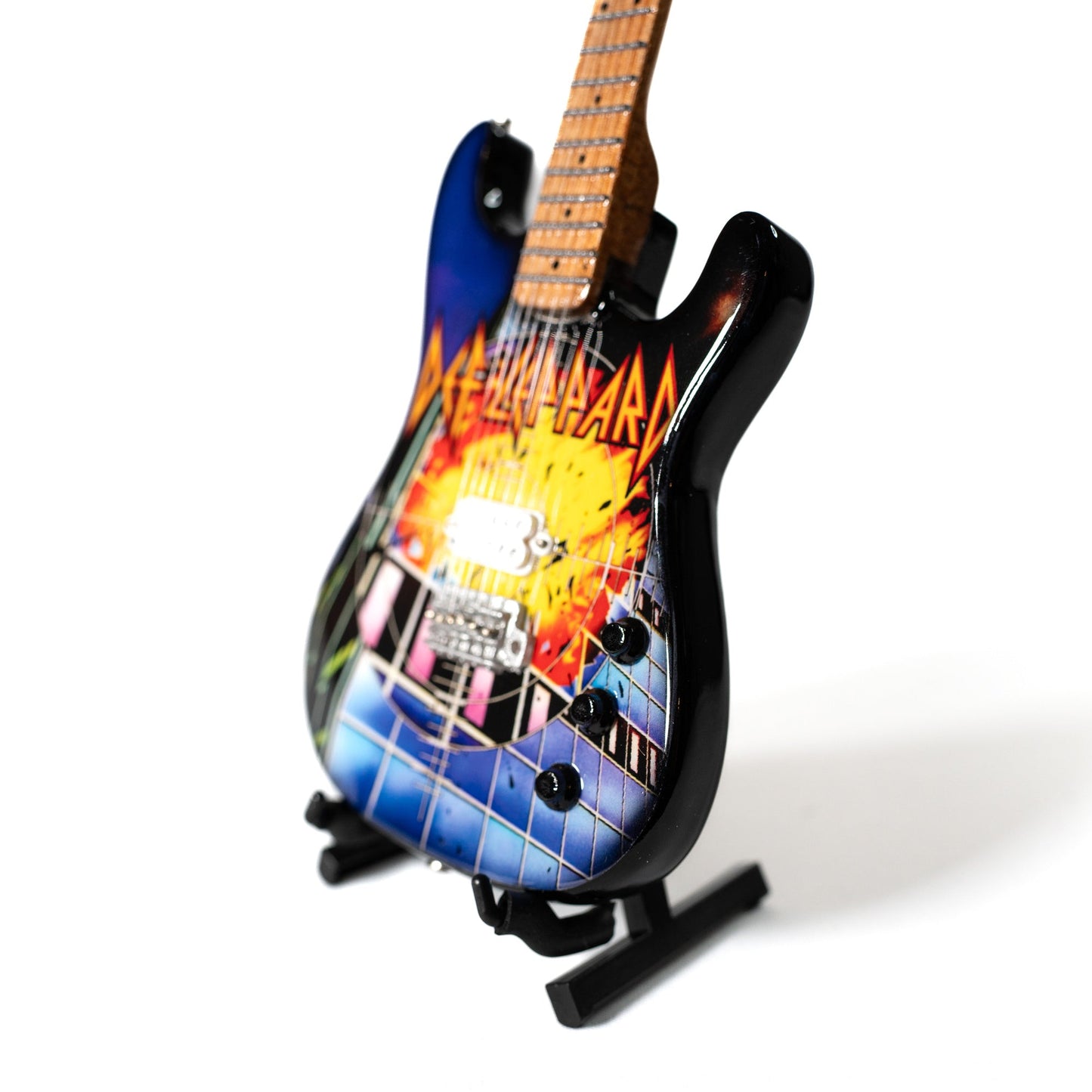Def Leppard’s “Pyromania” Collectible Miniature Guitar