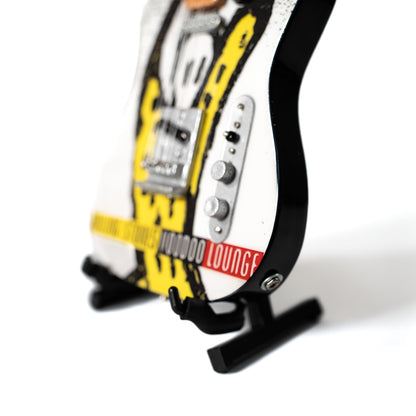 The Rolling Stones "Voodoo Lounge" Collectible Miniature Guitar