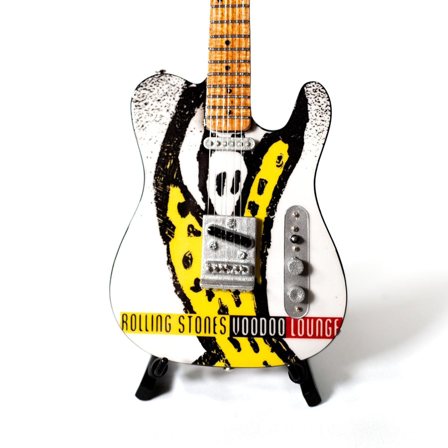 The Rolling Stones "Voodoo Lounge" Collectible Miniature Guitar