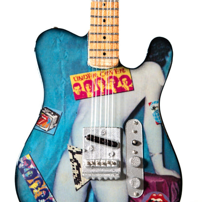 The Rolling Stones "Undercover" Collectible Miniature Guitar