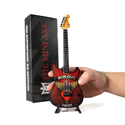 Bon Jovi Forever Tour Collectible Miniature Guitar
