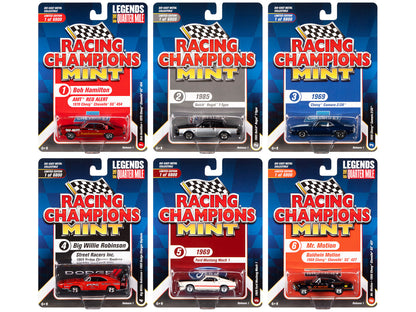 "Racing Champions Mint 2022" Set of 6 Cars Release 1 1/64 Diecast Model Cars by Racing Champions  free shipping USA