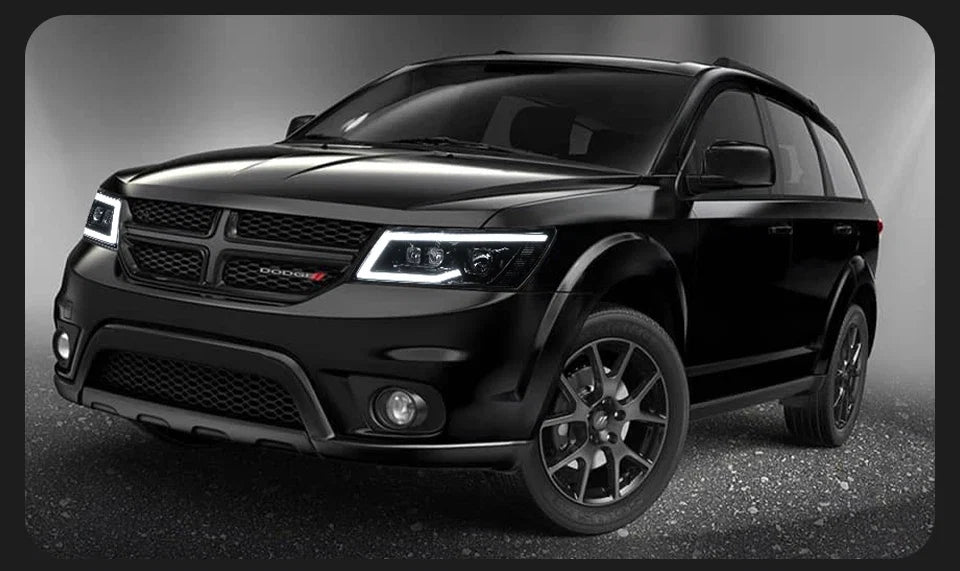 AKD Car Styling for Dodge JCUV Journey 2009-2016 LED Headlight Fiat Freemont LED DRL Hid Angel Eye Bi Xenon Beam Accessories