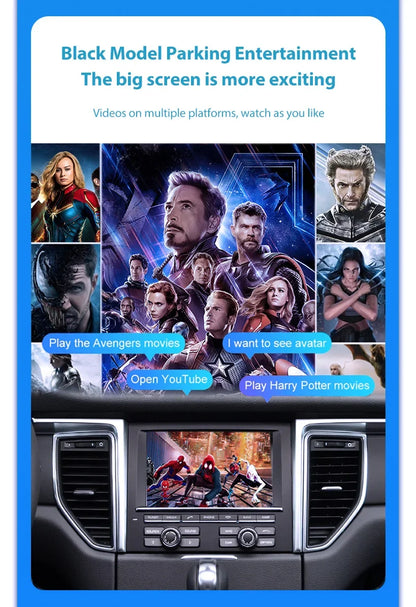 Wireless CarPlay6.5" 8.8 '10.25" For Ferrari F12 F458 812 F488 F8 Potorfino Android mirror link AirPlay CarPlay function
