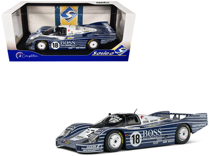 Porsche 956LH #18 Jurgen Lassig - Axel Plankenhorn - Desire Wilson "24 Hours of Le Mans" (1983) "Competition" Series 1/18 Diecast Model Car by Solido  free shipping USA