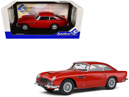 1964 Aston Martin DB5 RHD (Right Hand Drive) Red Metallic 1/18 Diecast Model Car by Solido  free shipping USA