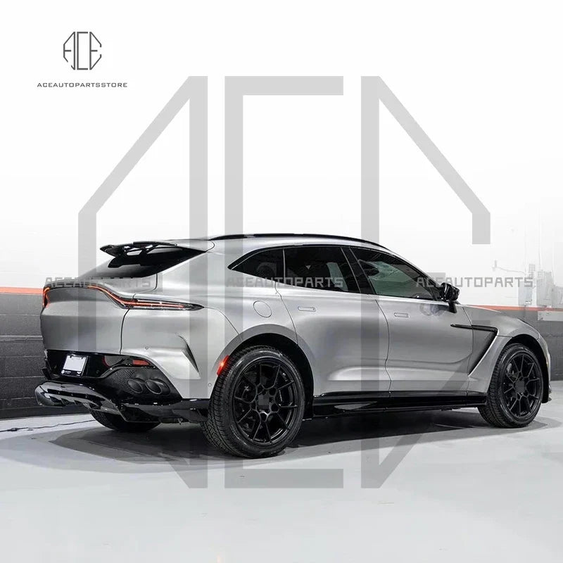 Dry Carbon Fiber Front and Rear Bumper Trunk Lip Side Skirts For Aston Martin DBX 707 Body kit