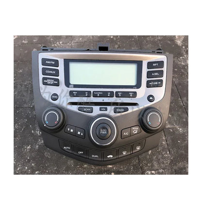 For Honda Accord 7th generation 2.0 2.4 Air Conditioning Switch Controller Panel Assembly CD Audio Host