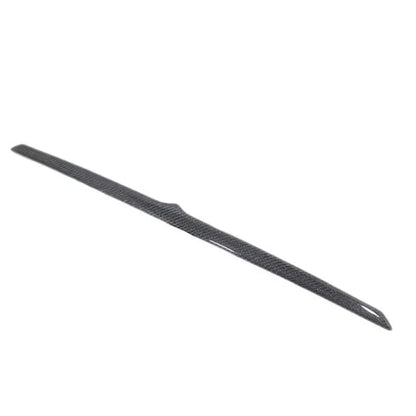 Real Carbon Fiber Rear Tailgate Pull Handle Trim Fit for Maserati GranTurism 2009-2016
