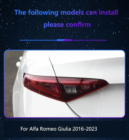 For Alfa Romeo Giulia 2016-2023 Led Car Taillights Assembly Upgrade New Style Highlight Flashing Signal Light Tools Accessories