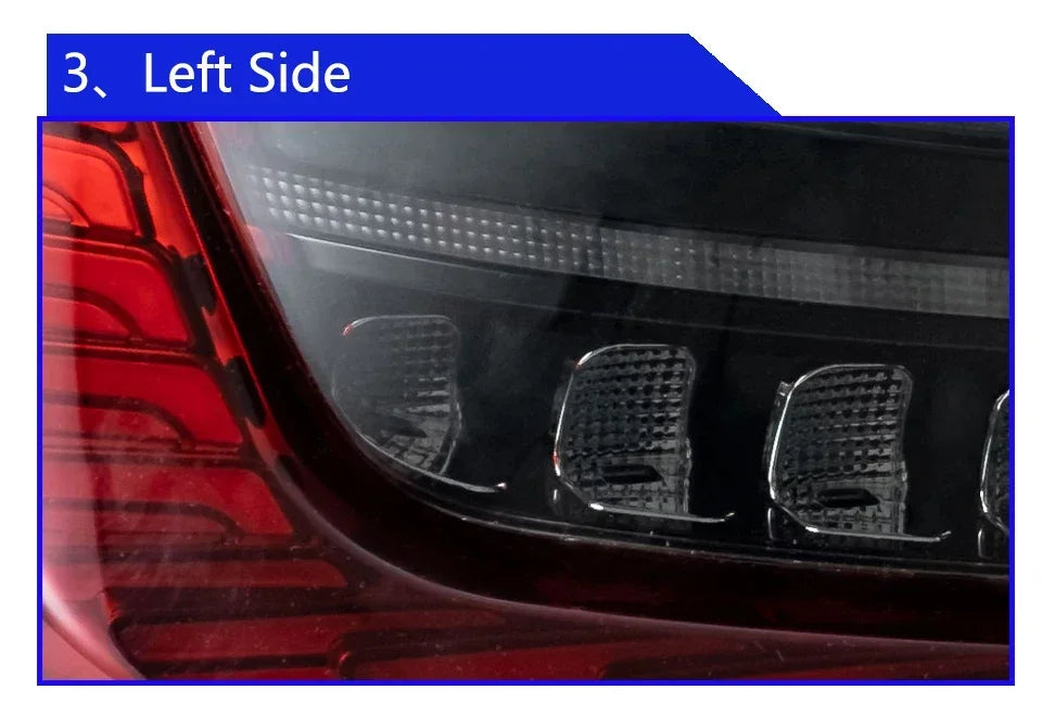 Car Taillights For BMW 3 Series G20 G28 320i 325i 330i 2020-2024 Upgrade LED Dynamic Dragon Taillight Accessories Assembly