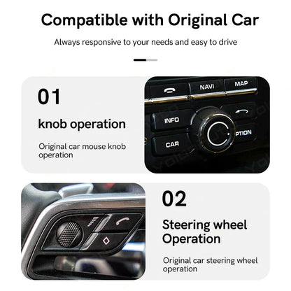 Wireless Carplay Module Wired Android Auto Retrofit kit Decoder for Porsche PCM 3.0/3.1/4.0 For Panamera Cayenne Cayman Macan