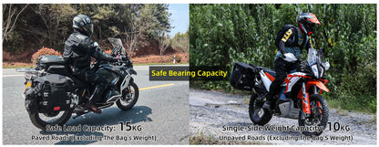 Rhinowalk Motorcycle Side Bag 35L Waterproof Quick Release Saddle Bag For BMW R1300GS R1250GS R1200GS S1000XR Motorbike Luggage