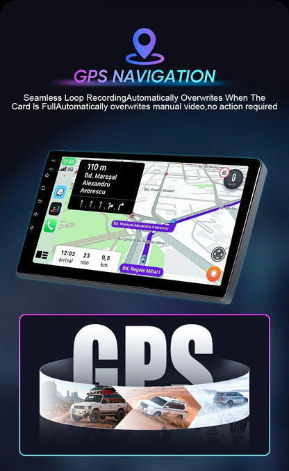 Car Radio Android 14 For Hummer H2 E85 2007 - 2009 Carplay Stereo DVD No 2din Autoradio Multimedia Bluetooth Navigation GPS WIFI