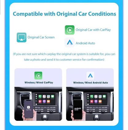 Wireless CarPlay 6.5" For Ferrari California T（15-18）Android mirror link AirPlay CarPlay function