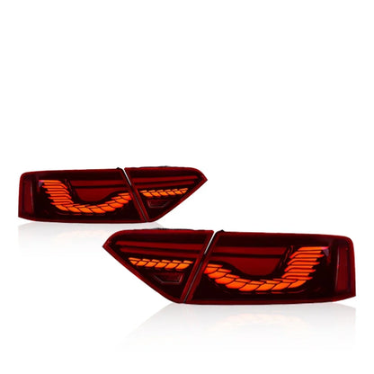 TYPY New LED Taillight Upgrade Modified Full Tail Lamp Car Accessories For Audi A5 2008-2016 Dynamic Turn Signals