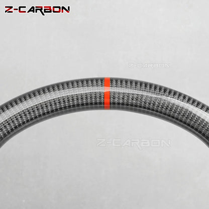 Carbon Fiber Steering Wheel For Dodge Ram 1500 2500 3500 2012‑2018 Perforated Leather Steering Wheel Replacement Accessories