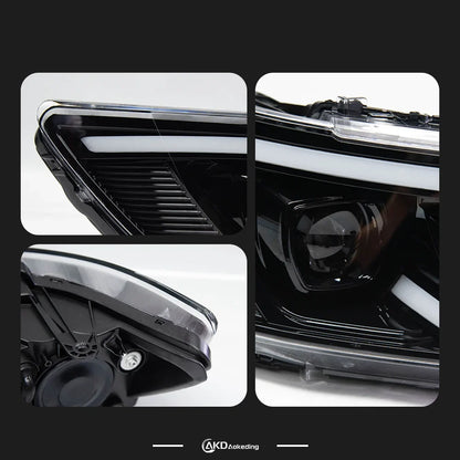 AKD Car Styling for Dodge JCUV Journey 2009-2016 LED Headlight Fiat Freemont LED DRL Hid Angel Eye Bi Xenon Beam Accessories