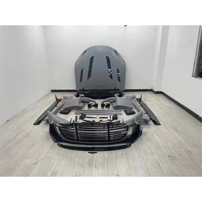 Auto Parts for Aston Martin DB11 Carbon Fiber M Style Front Rear Bumper Spoiler Side Skirts Rear Bumper Tailplane Body Kit