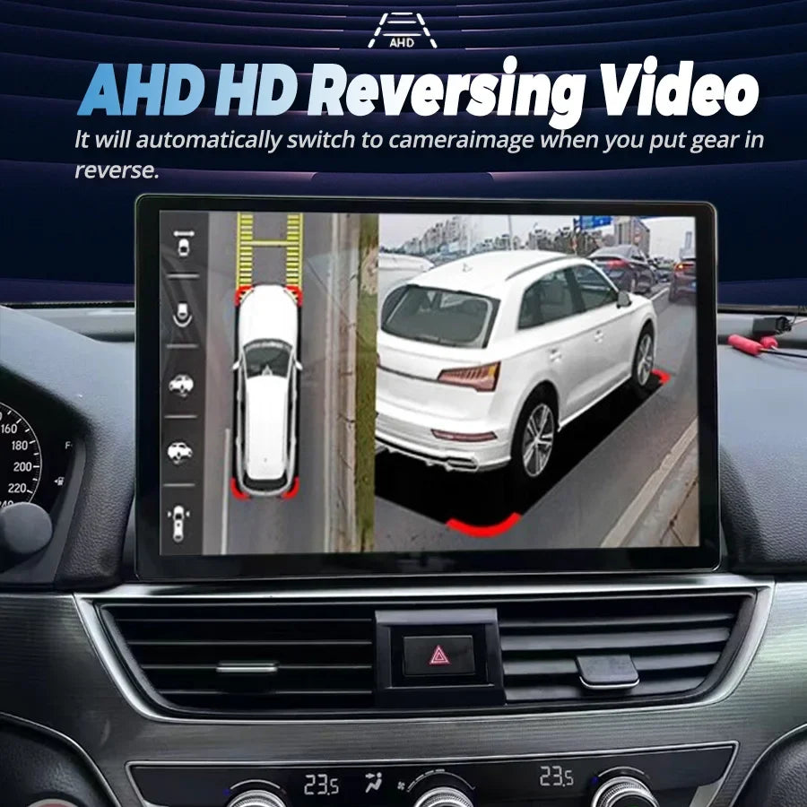 13.3'' Android 14 2K Screen For Honda Accord 2018 2019 2020 Stereo GPS Car Multimedia Video Player Navigation Carplay Head Unit