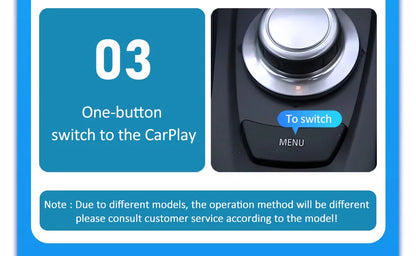 Wireless CarPlay 6.5" For Ferrari California T（15-18）Android mirror link AirPlay CarPlay function