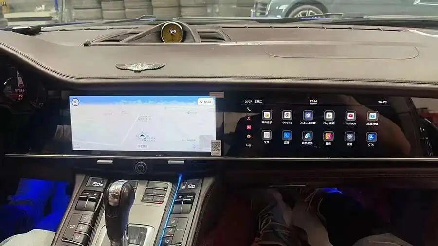 Android Dual Screen For Porsche Panamera 2010-2017 Intelligent System Navigation GPS Car Radio Multimedia Player Carplay Audio