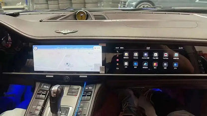Android Dual Screen For Porsche Panamera 2010-2017 Intelligent System Navigation GPS Car Radio Multimedia Player Carplay Audio