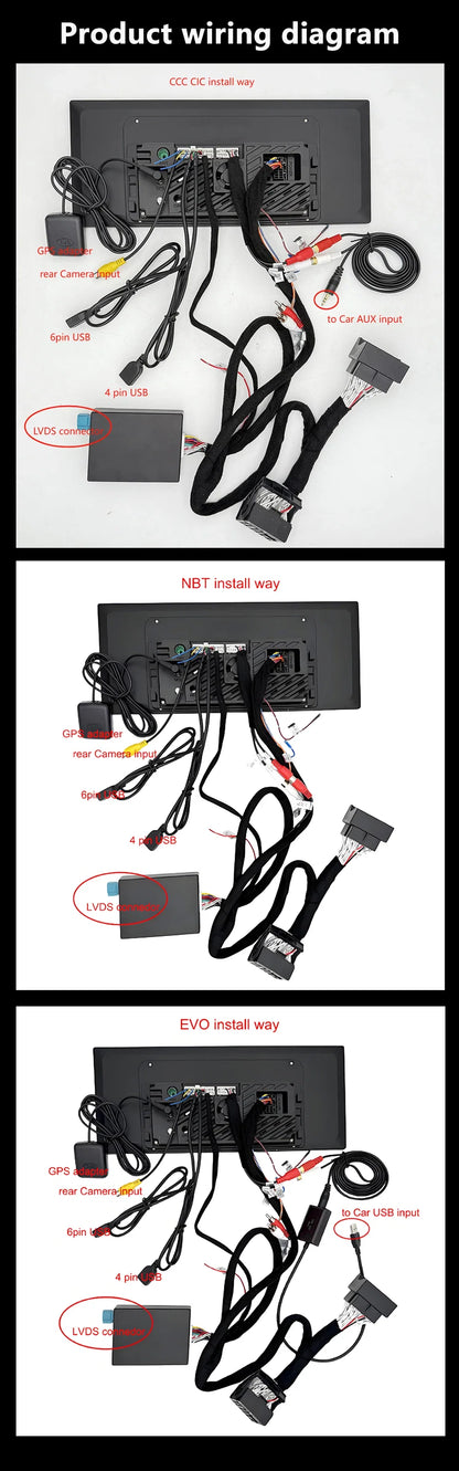 RHD For BMW 5 Series F10 F11 2011 - 2017 Android Wireless Carplay Radio Multimedia Player GPS WIFI DSP Stereo Screen Accessories