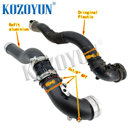 Charge pipe Boost pipe intake for BMW N20 N26 F20 F30 125i 220i 320i 328i 428i