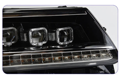 Car Front Lamps for VW Tiguan L 2017-2021 LED Auto Headlights Assembly Upgrade Bugatti Style 4 Projector Lens Accessories