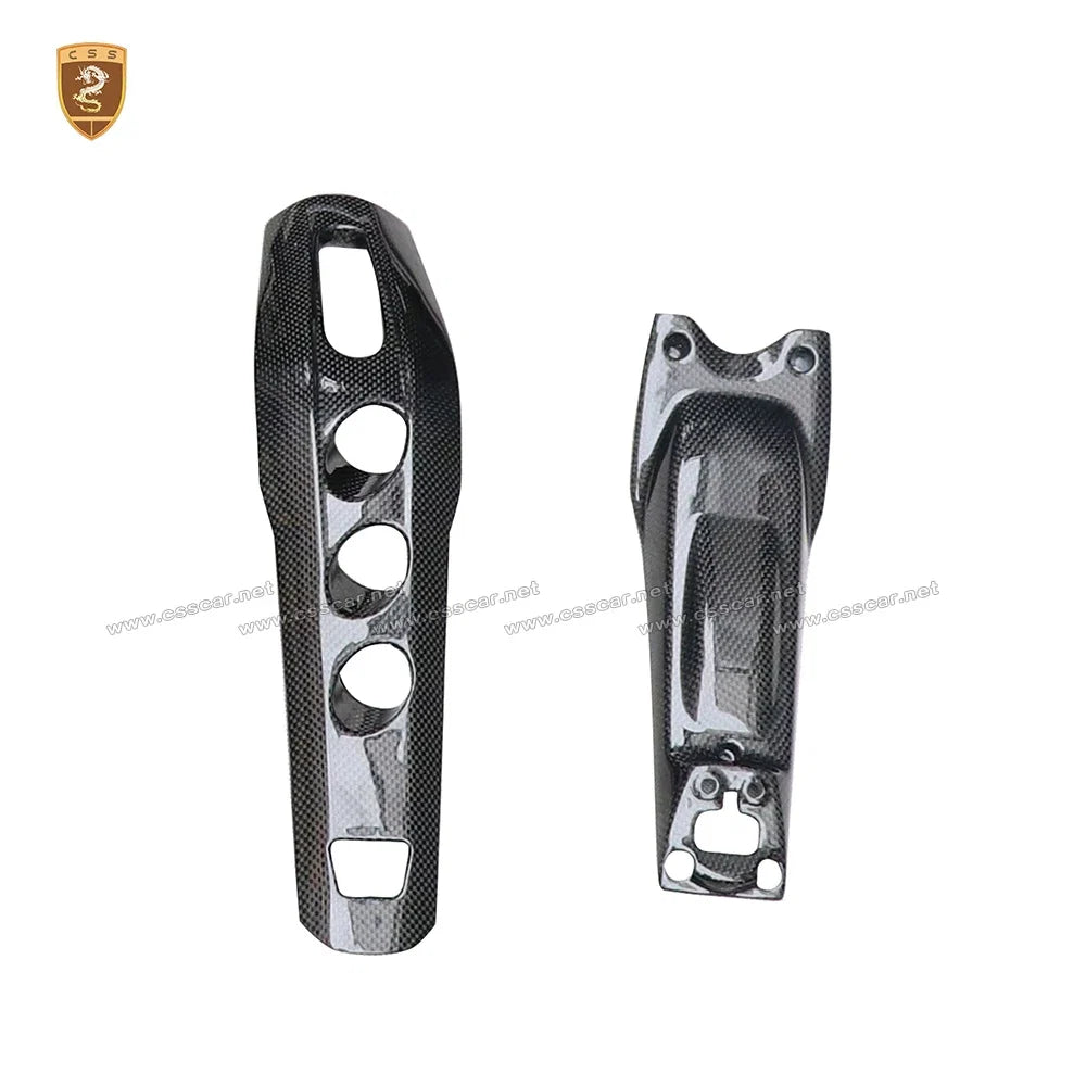 Car Central Control Button Cover Trim Sticker Panel Patch Interior Decoration Accessories For Ferrari F12 OEM Style