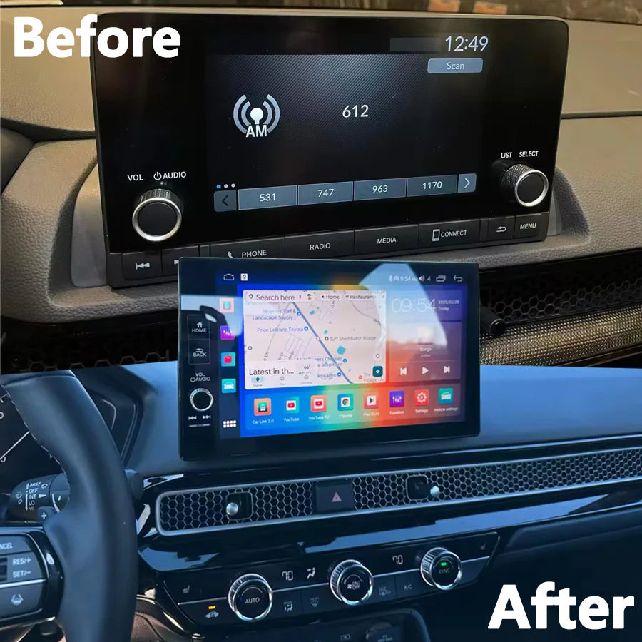 11.5" Android Screen For Honda CRV Cr-v 2020 2021 2022 2023 GPS CarPlay Car Radio Multimedia Video Player Automotive Navigation