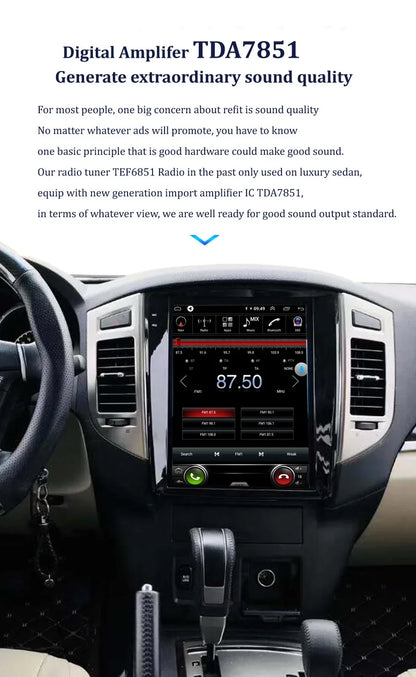 Carplay For Dodge Durango 2012 - 2019 Android13 Car Stereo Car Radio with touch Screen Radio Player Car GPS Navigation Head Unit