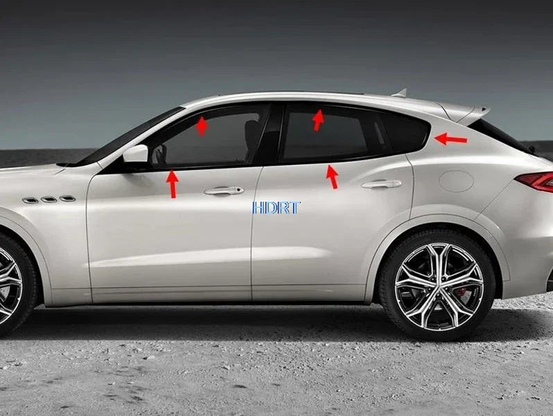Car Styling Accessories For Maserati Levante M161 Ghibli M157 Quattroporte M156 2013-2023 Window Molding Glass Side Trim Strip
