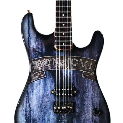 Bon Jovi New Jersey Collectible Miniature Guitar