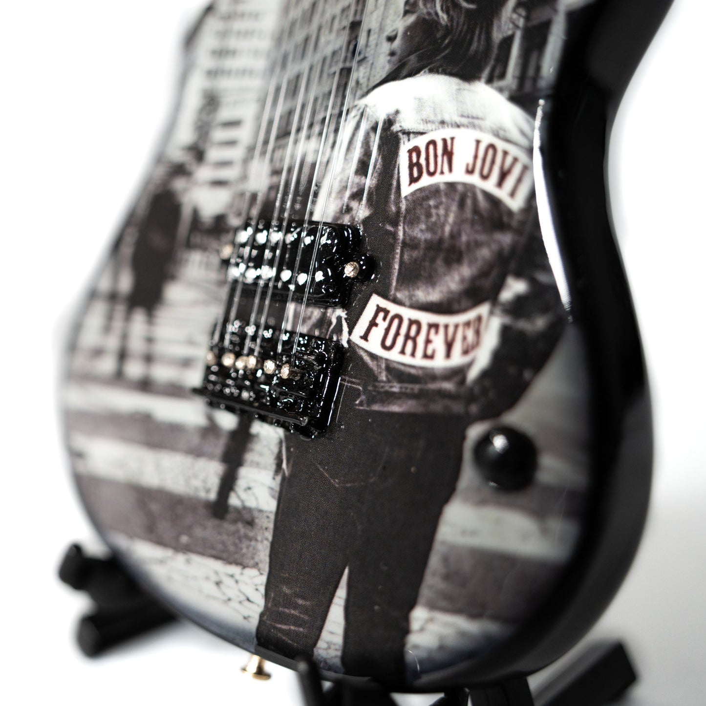 Bon Jovi Forever Album Collectible Miniature Guitar