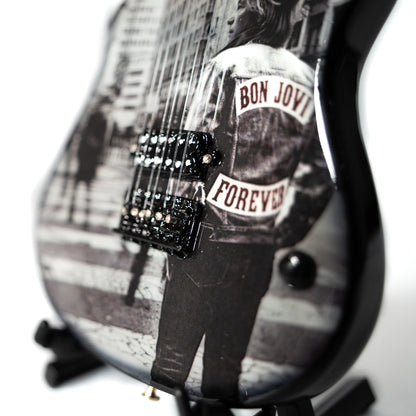 Bon Jovi Forever Album Collectible Miniature Guitar