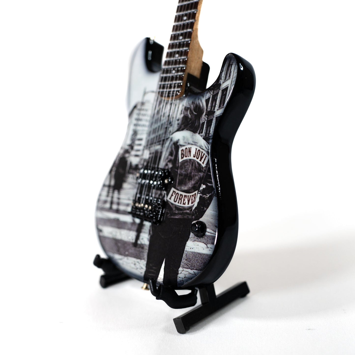 Bon Jovi Forever Album Collectible Miniature Guitar