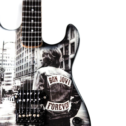 Bon Jovi Forever Album Collectible Miniature Guitar