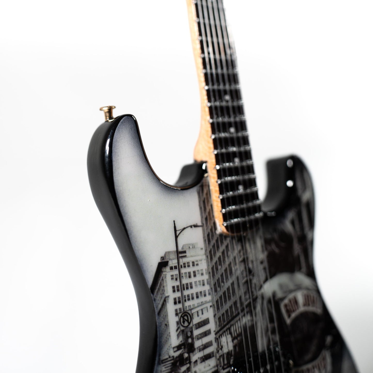 Bon Jovi Forever Album Collectible Miniature Guitar