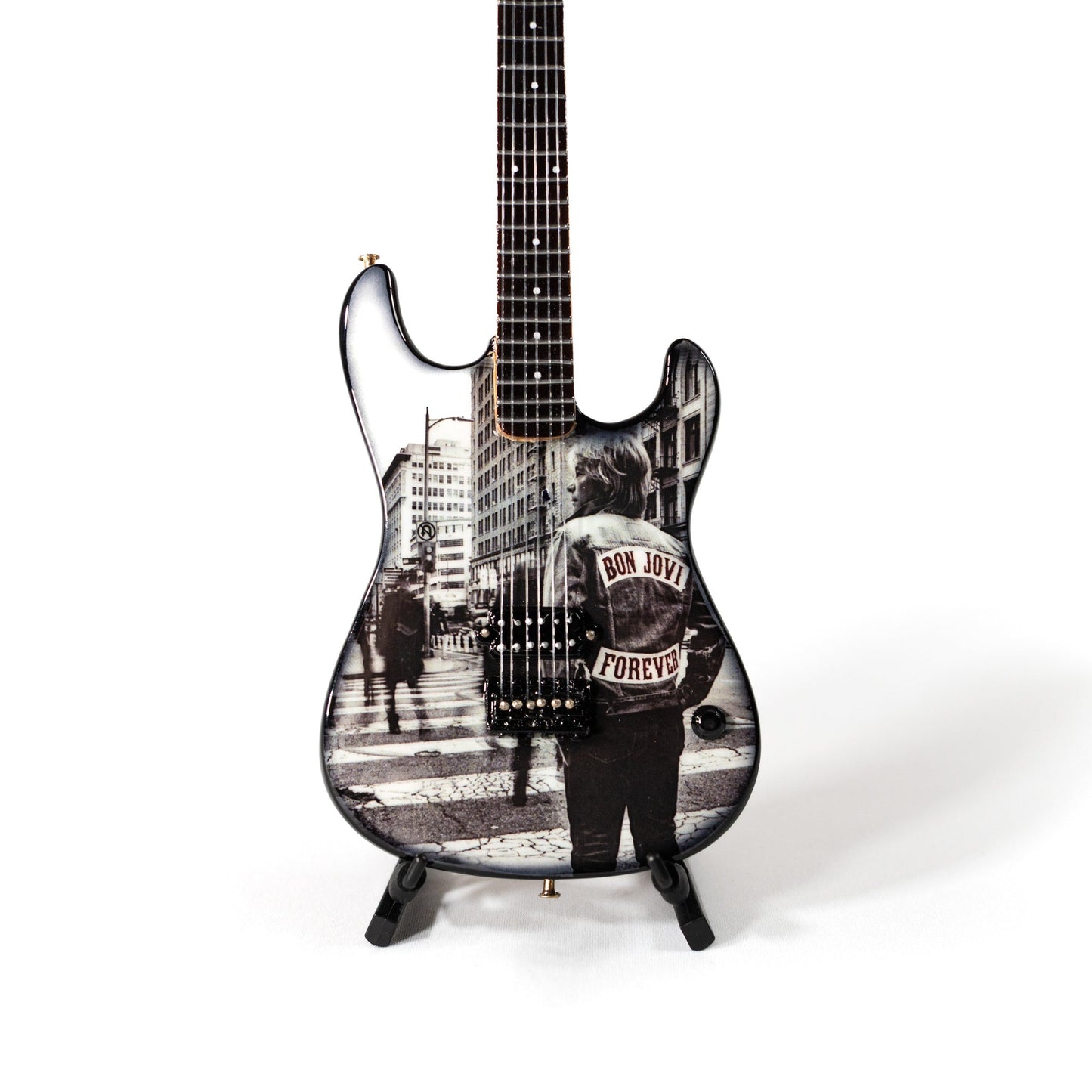 Bon Jovi Forever Album Collectible Miniature Guitar