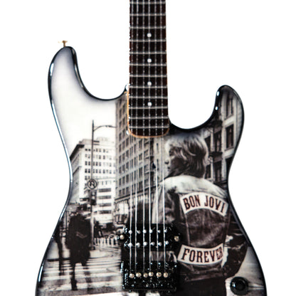 Bon Jovi Forever Album Collectible Miniature Guitar