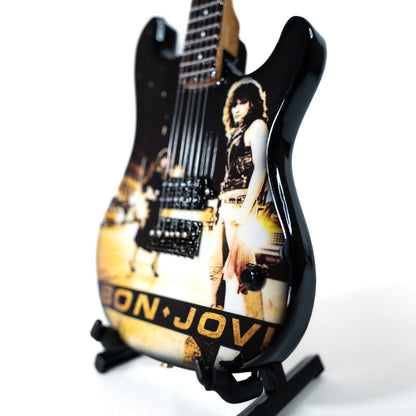 Bon Jovi Original Collectible Miniature Guitar