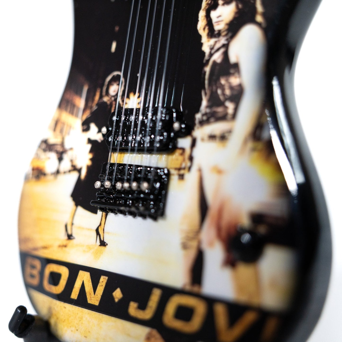 Bon Jovi Original Collectible Miniature Guitar
