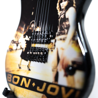 Bon Jovi Original Collectible Miniature Guitar
