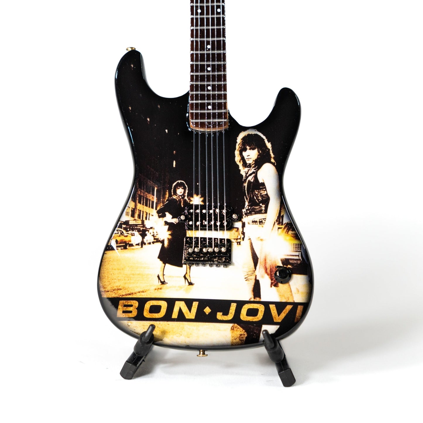 Bon Jovi Original Collectible Miniature Guitar