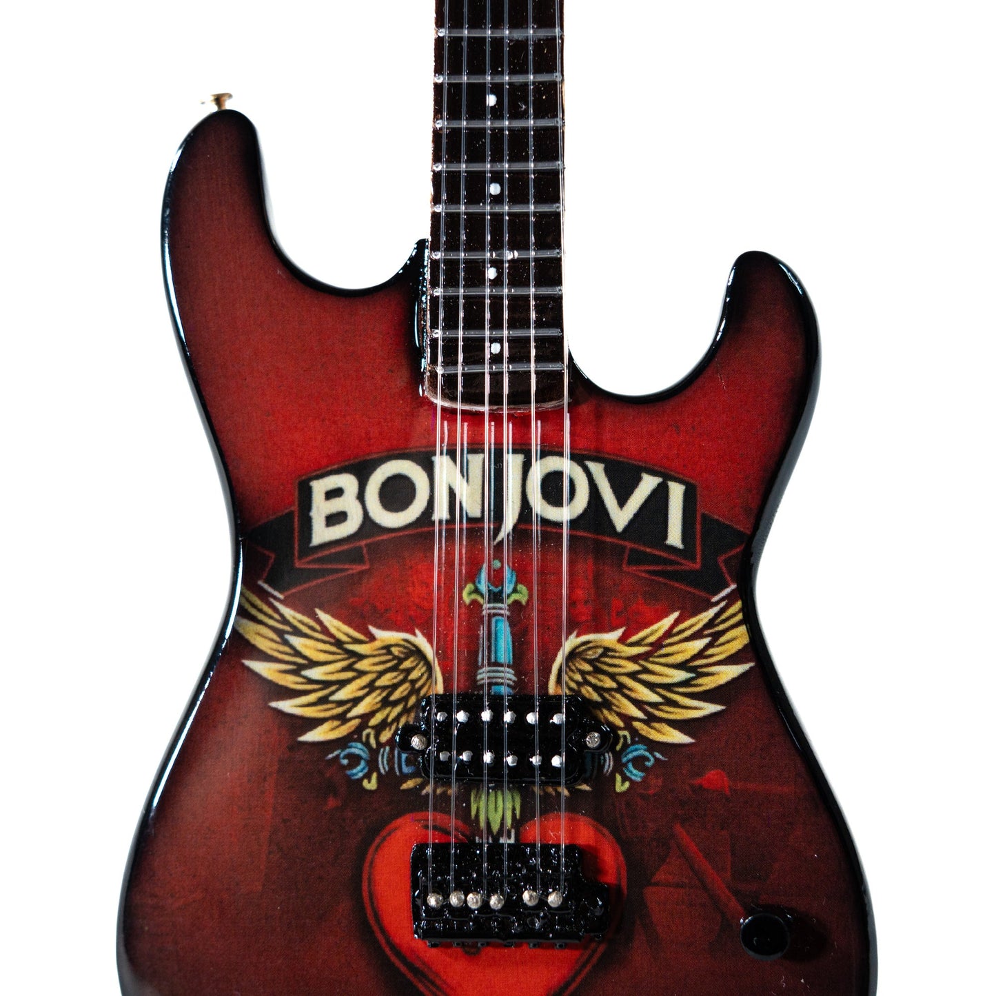 Bon Jovi Forever Tour Collectible Miniature Guitar