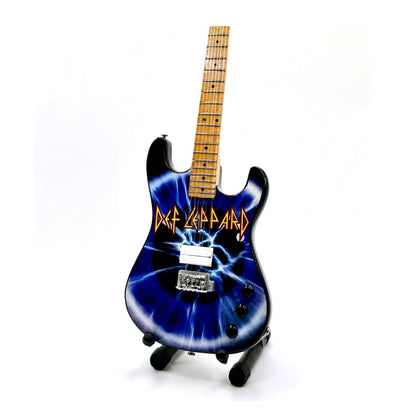 The Complete Def Leppard Collectible Miniature Guitar Set – All 6 Official Designs