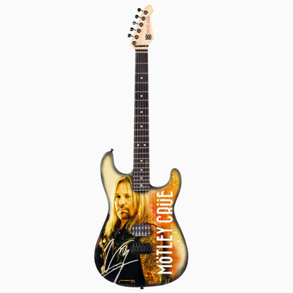 Mötley Crüe Full Band Collector's Miniature Guitar Set